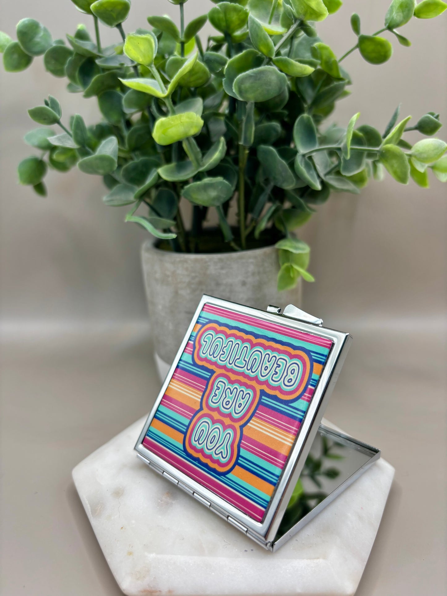 You are Beautiful Pocket Mirror